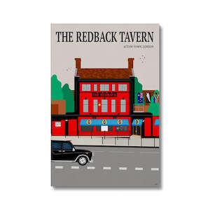 The Redback Tavern, London Canvas