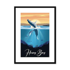 Creative art: Hervey Bay Framed & Mounted Print