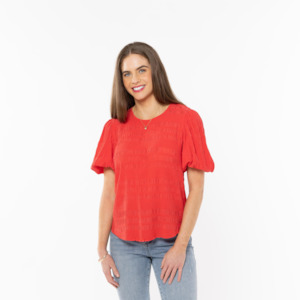 Shirts & Tops: Carefree Top-Dahlia