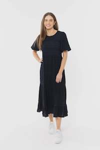 Complete Midi Dress - Navy Carefree