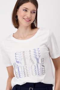 Monari: 408729 Amsterdam Stay Curious Tee