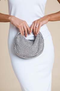 Honey Beau: Glow Mini Bag Silver