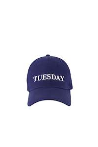 Tuesday: Tuesday Cap #2 Blue contrast