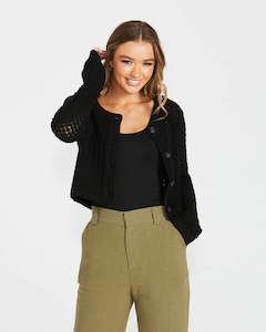 Sass: Talullah Cardi - Black