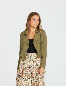 Sass: Sawyer Jacket - Khaki