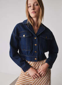 Podium Denim Jacket - Indigo