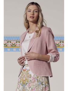 Loobies Story Cortona Jacket-Rose