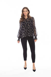 SEEKING LOLA Keeper blouse black blush