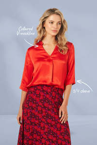 Fatima Blouse Scarlett