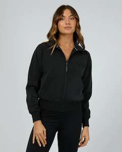 All About Eve: Luxe Active Zip Through Black