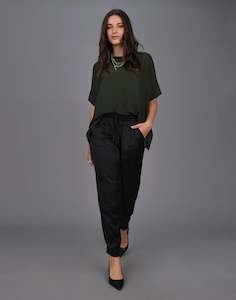 Storm: Slouch Satin Pant