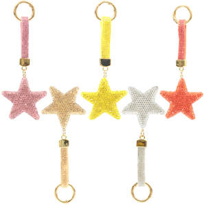 Sassy Duck Accessories: STAR LIGHT KEY CHAIN/BAG BLING