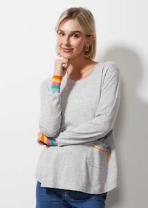 Stitches Summer Jumper -Marl