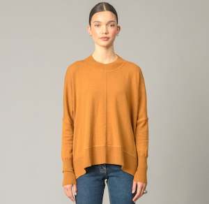 NoN Boxy Sweater Tan