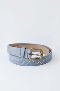 Antler Accessories: Blue Stitch Belt