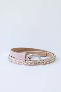 Antler Accessories: Pink Studded Belt