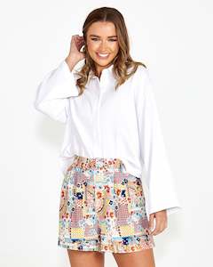 SASS Bridie Shirt -White