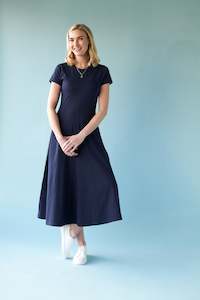 Charlie Jane: ASPIRING DRESS -Navy