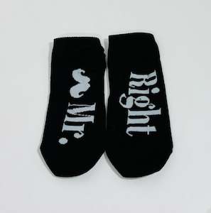 FUN SOCK -MR RIGHT