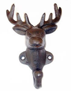 Giftware: Cast iron Deer Hook