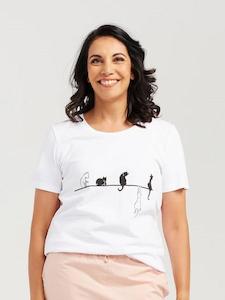 Blackstone: Blackstone Clothing Hanging Cat Tee