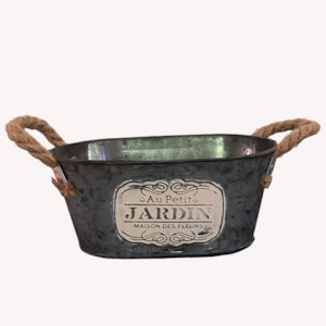 Jardin Metal Planter