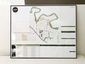 Custom Dairy Farm & Grid Vizlink Whiteboard