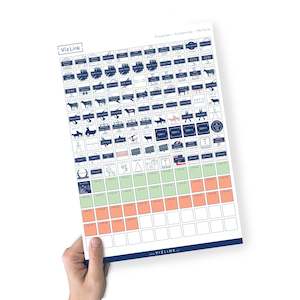 Agri Planners: 100+ Reusable Stickers