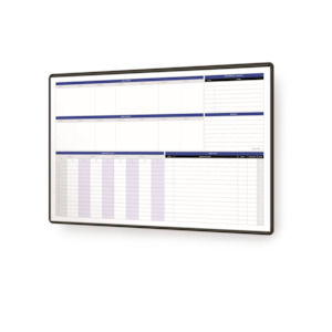 Custom Drystock Grid Whiteboard #110