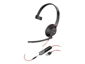 Computer software: Poly Blackwire 5200 USB Headsets