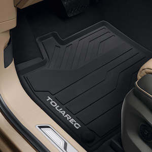 Touareg: All-Weather Mat Set - Front - Touareg (2018>Present)