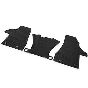 T6 Van: All-Weather Floor Mats - Front 3 Piece - T6 (2022>Present)