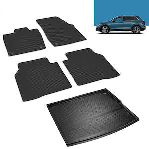 Tiguan All-Weather Mat and Bootliner Bundle