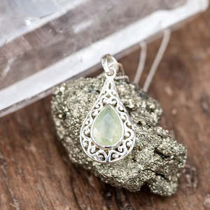 Devi Prehnite Necklace