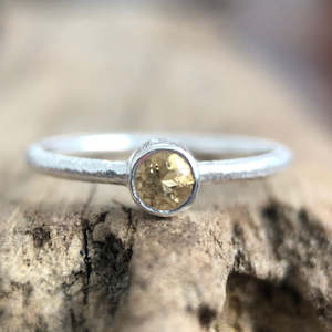 Citrine Stacker Ring