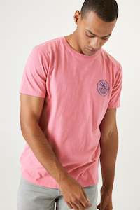 garcia tee vibrant pink