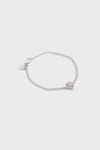 Love Claw Bracelet - Rose Quartz