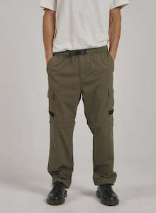 Big Slacker High Standards Zip Off Cargo Pants  - Aloe