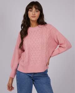 Rue Knit Sweater -  Pink