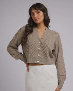 Zepher Knit Cardi - Oatmeal