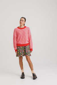 Clothing: Shackle Jumper - Pink Lipstick