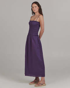 Amanda Maxi Dress -  Deep Purple