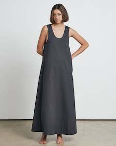 The Tank Midi Dress - Black