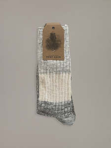 Port Socks -  Grey/Beige