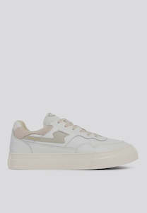 Pearl S Strike Leather - White/Putty