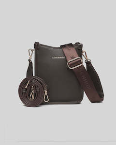 Parker Phone Crossbody Bag - Chocolate  pre order