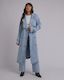 Rio Trench Coat - Light Blue