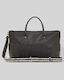 Alexis Stripe Weekender Travel Bag - Black