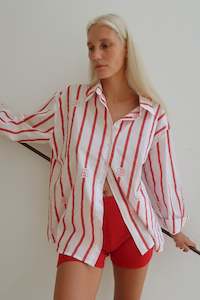 Clothing: Everyday Shirt - Red Stripe