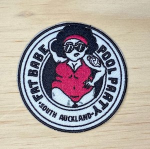 Fat Babe Pool Party patch